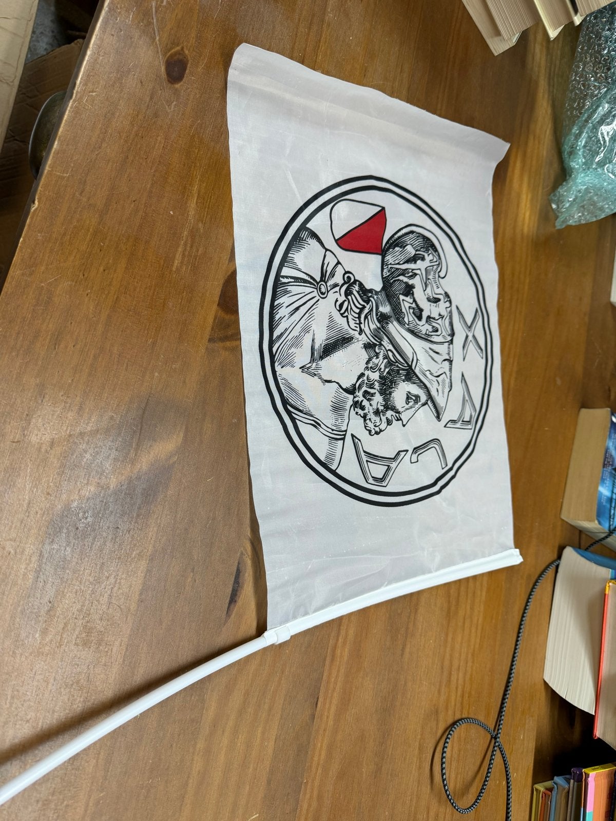 Vlag van ajax, Ophalen of Verzenden, Zo goed als nieuw