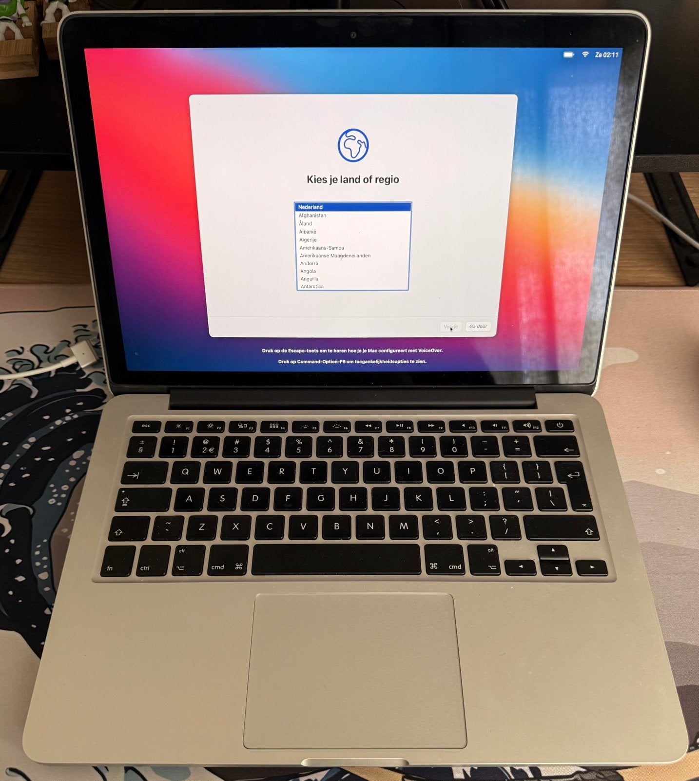 Mac Book Pro Retina 13” (Late 2013) - 128 GB SSD - incl doos, Computers en Software, Apple Macbooks, Gebruikt, 2 tot 3 Ghz, Qwerty