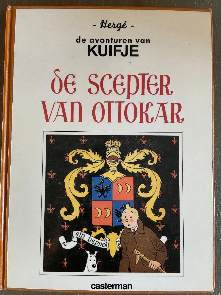 Kuifje - de Scepter van Ottokar Hc teab, Eén stripboek, Ophalen of Verzenden, Gelezen