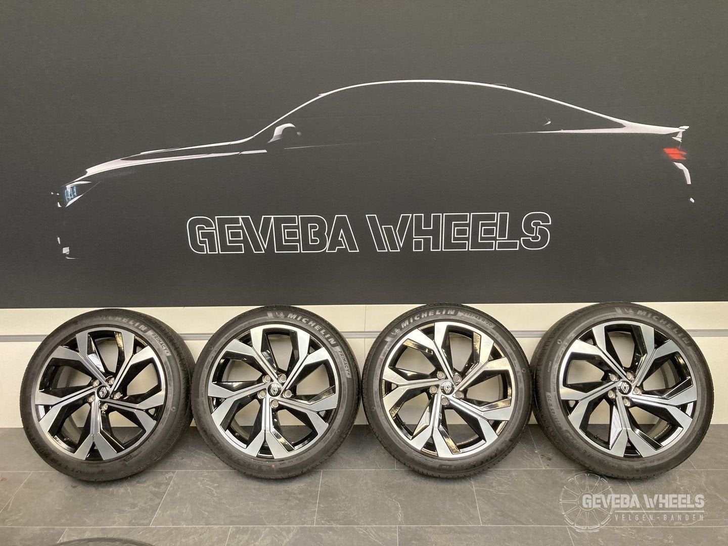 20” originele Renault Austral / Espace 6 velgen + banden, Gebruikt, -, -, Banden en Velgen