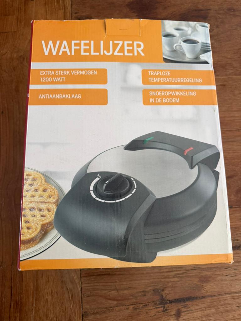 Wafelijzer, Ophalen of Verzenden, Gebruikt
