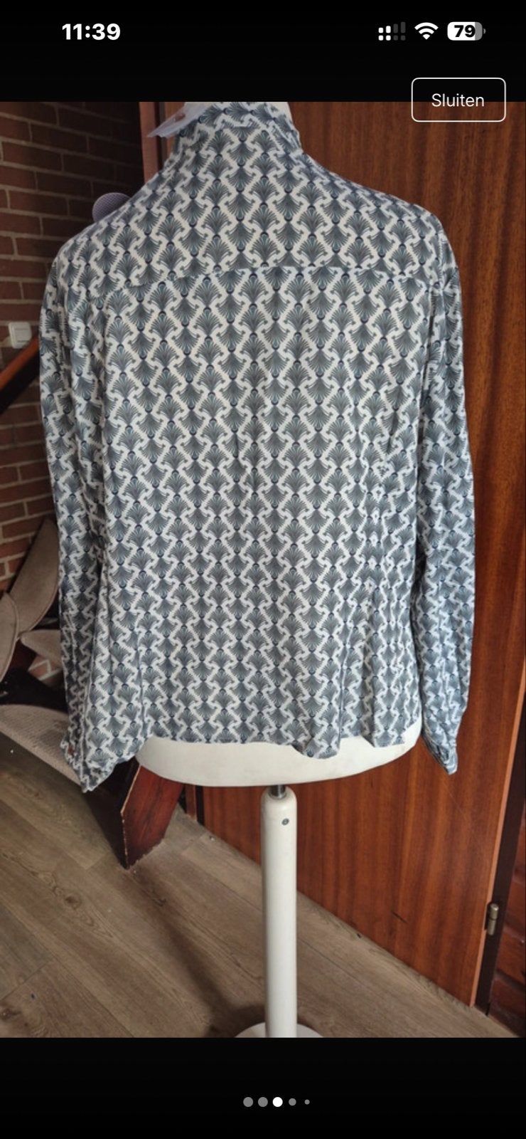 Blouse van Banned Retro maat 4xl/22/50, Overige kleuren, Maat 46/48 (XL) of groter, Nieuw, Ophalen of Verzenden