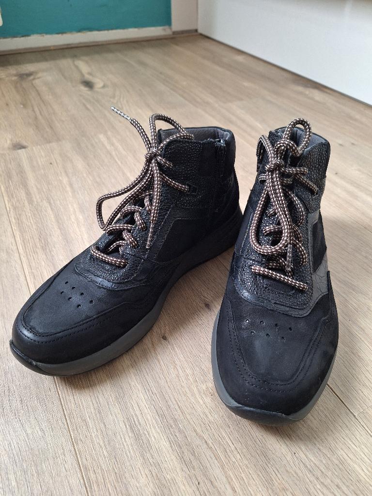 Durea veterboots zwart 39 H, Durea, Zwart, Overige typen, Ophalen of Verzenden