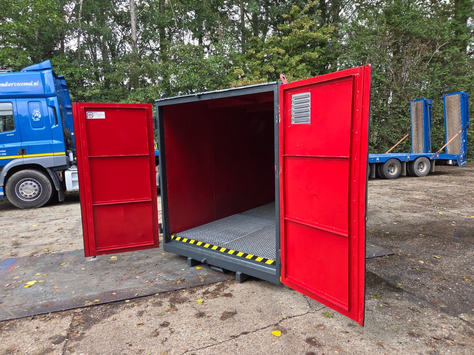 milieu container/box, Ophalen of Verzenden