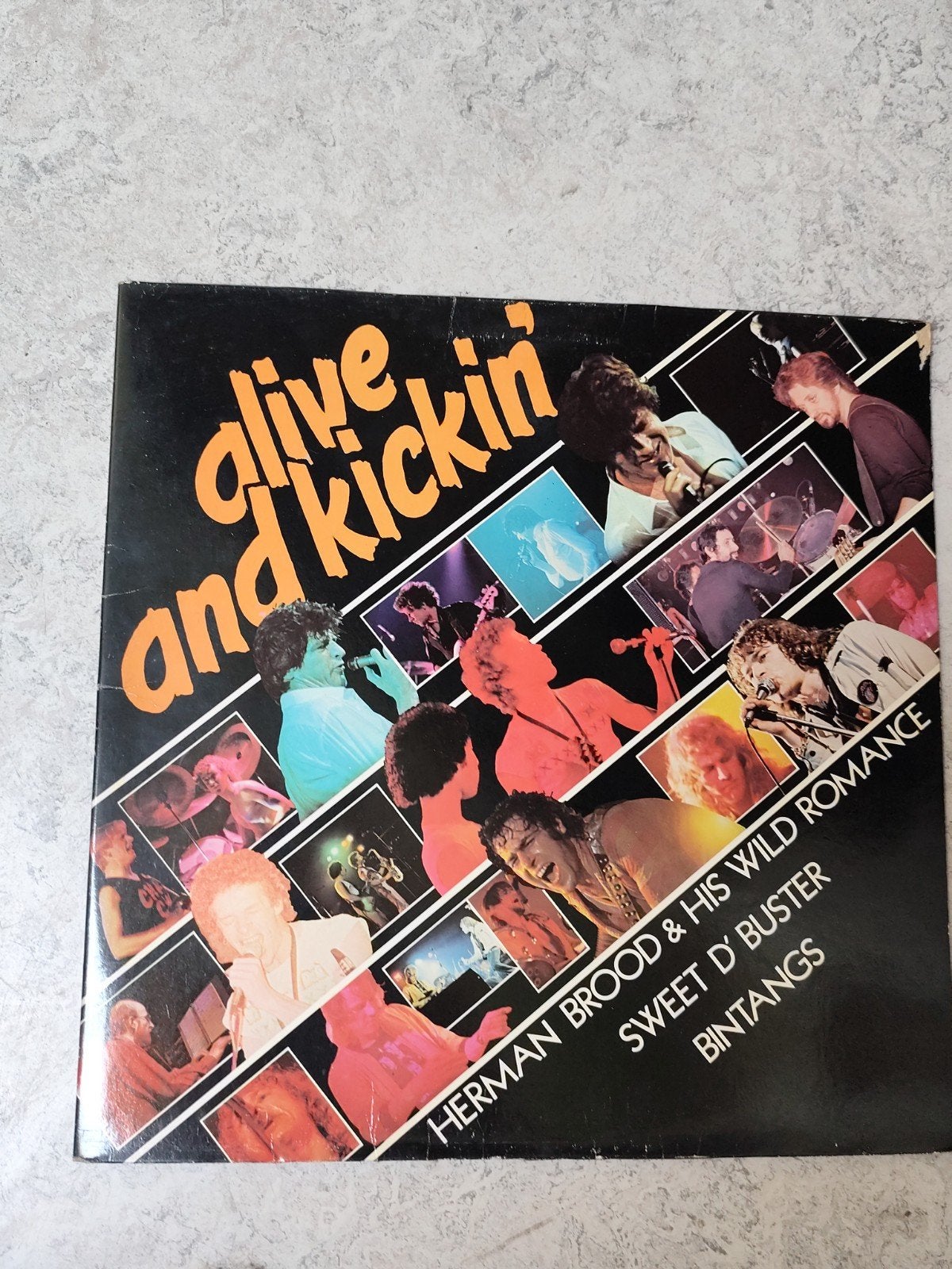 Alive and Kickin' LP - Brood, Sweet D'Buster, Bintangs, Cd's en Dvd's, Vinyl | Rock, Ophalen, LP, Gebruikt, Classic Rock
