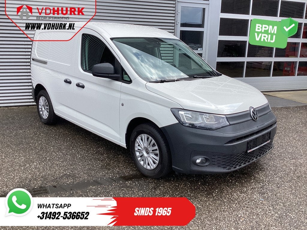 Volkswagen Caddy Cargo 2.0 TDI 100 pk Omvormer/ Sortimo/ Cru, Auto's, Bestelauto's, Bedrijf, Te koop, ABS, Airbags, Airconditioning