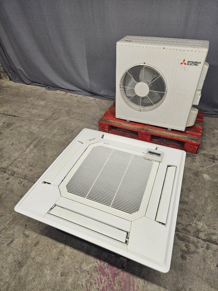 Mitsubishi Electric SUZ-KA71VA5 + PLA-RP71BA cassette 7 kW, Witgoed en Apparatuur, Airco's, Koelen en Ontvochtigen, Timer, Refurbished