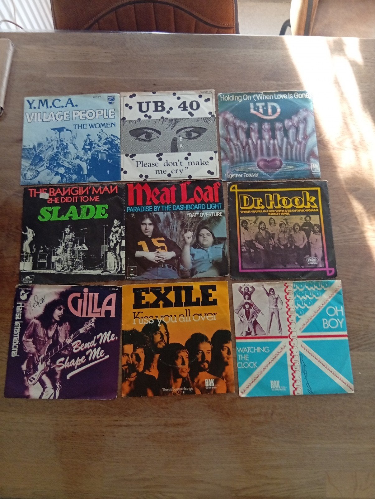 Partij van 9 Vintage Vinyl Singles - Diverse Genres Jaren '7, Cd's en Dvd's, Vinyl Singles, Gebruikt, 7 inch, Single, Ophalen of Verzenden