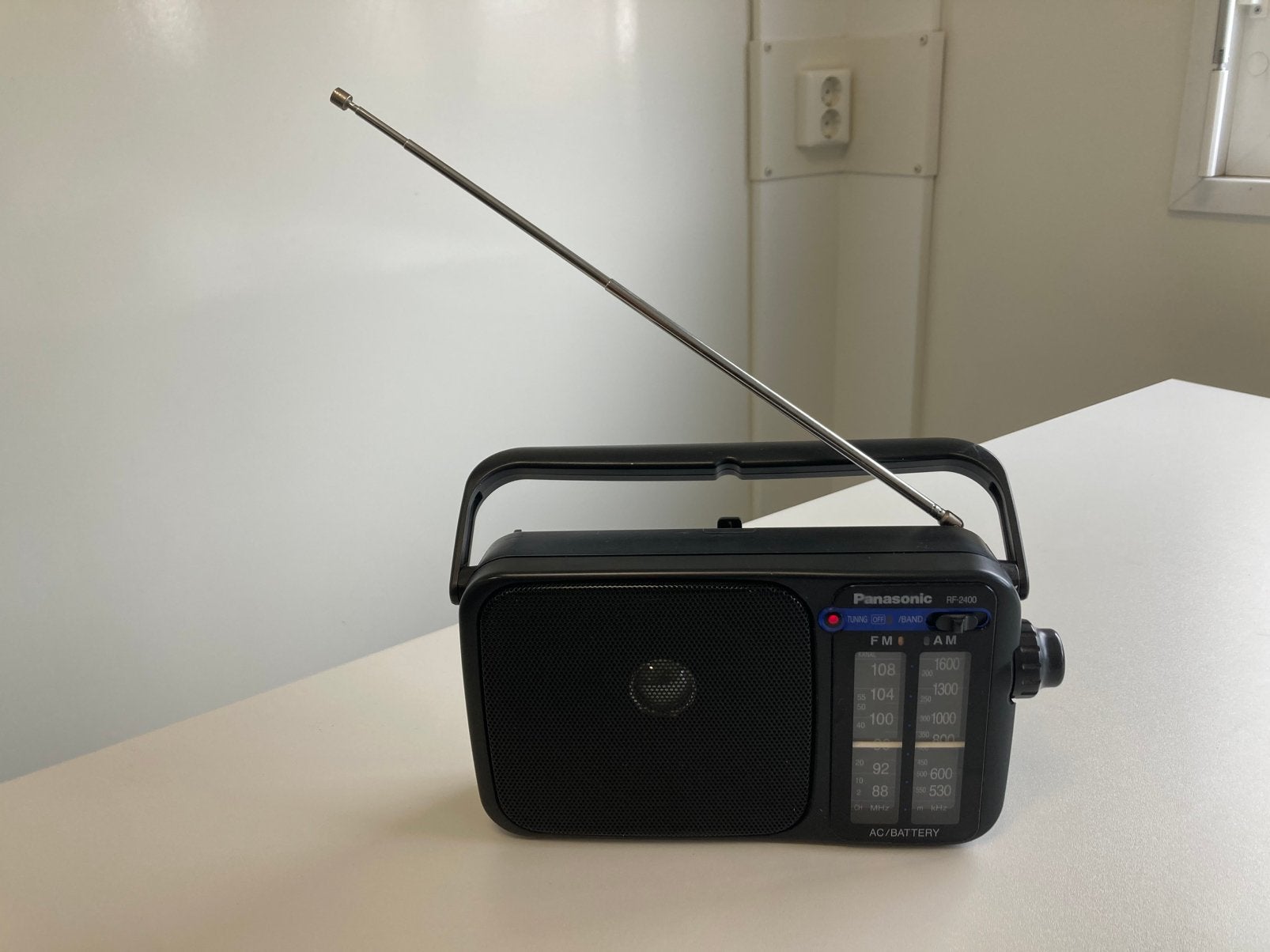 Panasonic portable AM / FM Radio, Ophalen of Verzenden, Zo goed als nieuw