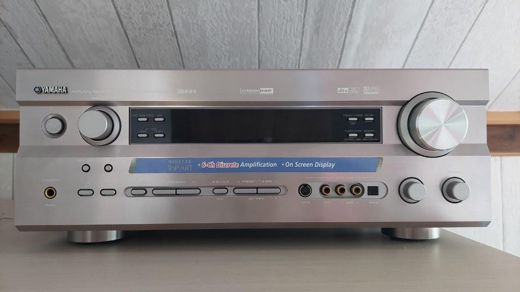 Versterker Yamaha RX-V740RDS + Afstandsbediening, Audio, Tv en Foto, Versterkers en Receivers, Gebruikt, 5.1, 120 watt of meer