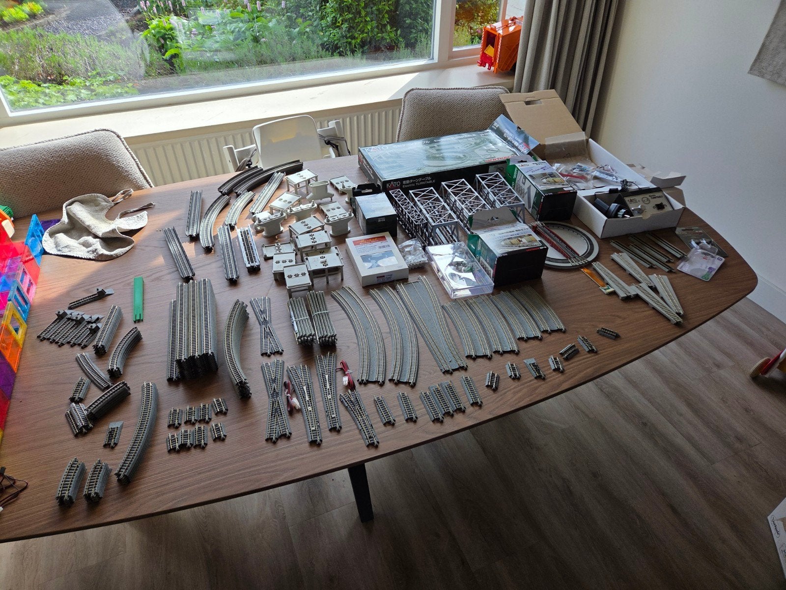 Verzameling Kato rails, Hobby en Vrije tijd, Modeltreinen | N-Spoor, Ophalen of Verzenden, Gelijkstroom, Rails, Overige merken
