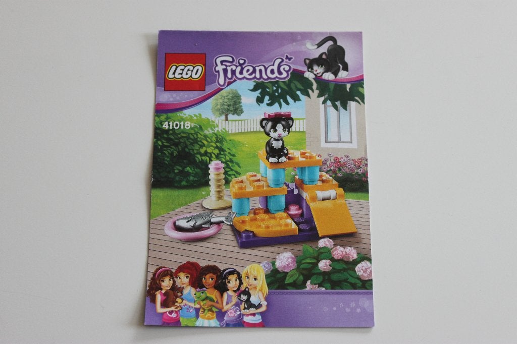 Lego Friends 41018 Speelplaats van de Kat, Lego, Friends, Ophalen of Verzenden, Zo goed als nieuw