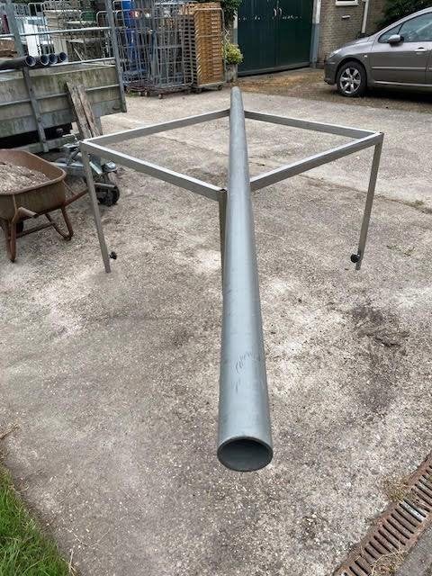 dikwandige grijze pvc buis 335 lang en dia 90mm dikte5.0, Doe-het-zelf en Verbouw, Ophalen, Pvc, Minder dan 2 meter, 80 mm of meer