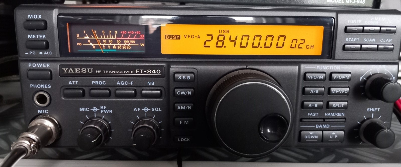 Yaesu FT-840 HF Transceiver - Amateur Radio, Telecommunicatie, Ophalen