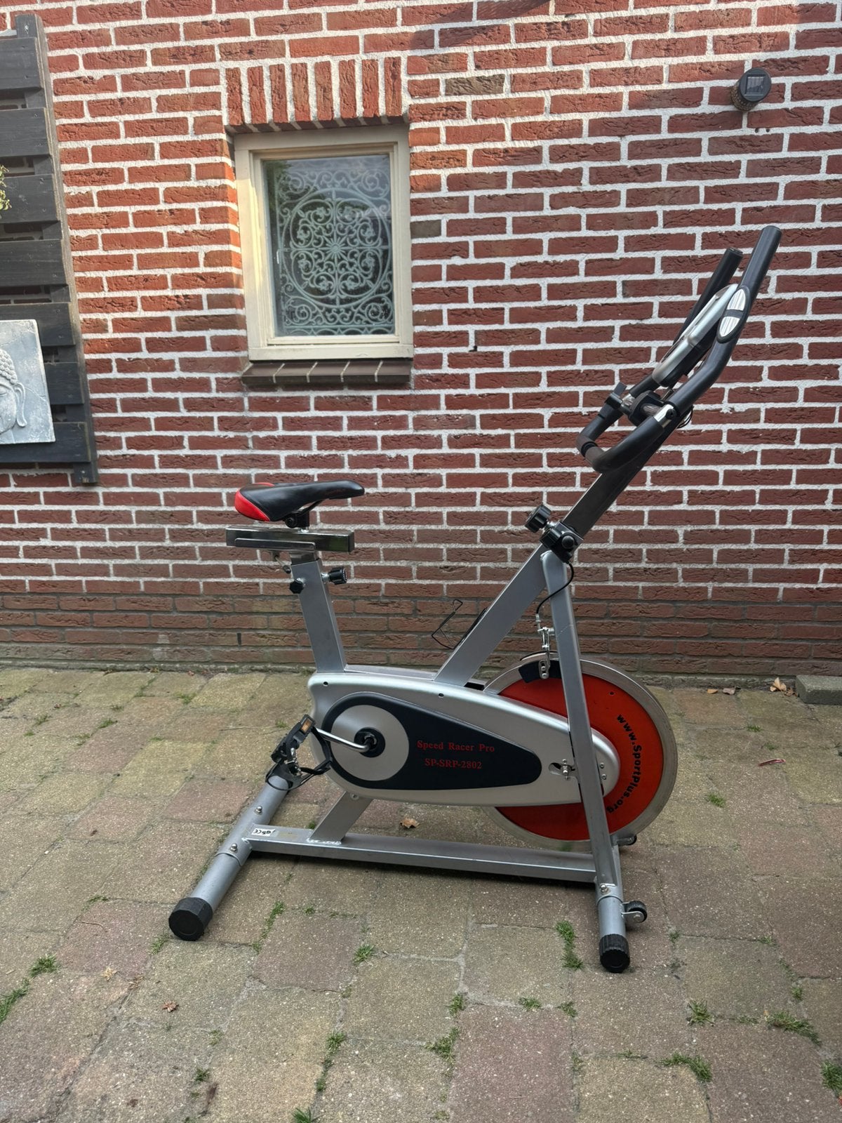 Hometrainer, Sport en Fitness, Ophalen, Aluminium, Zo goed als nieuw, Benen