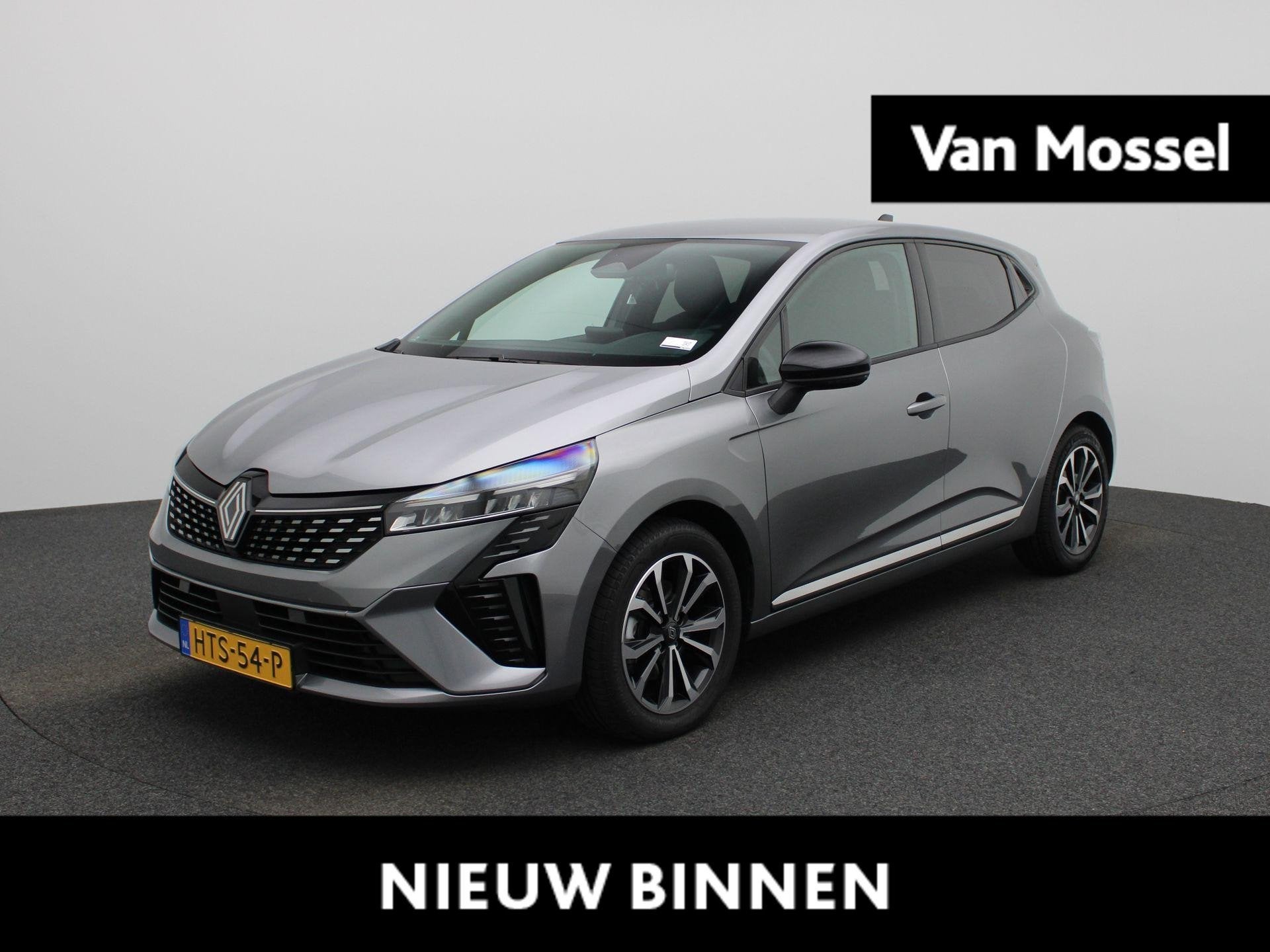 Renault Clio 1.6 E-Tech Full Hybrid 145 techno | Navigatie |, Auto's, Euro 6, Leder en Stof, Origineel Nederlands, Bedrijf