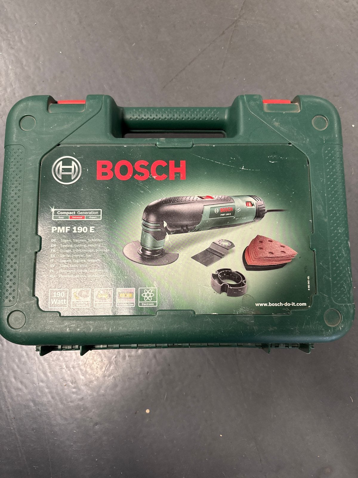 Bosch PMF 190 E Multitool - Compleet in Koffer, Gebruikt, Bosch, Ophalen, X