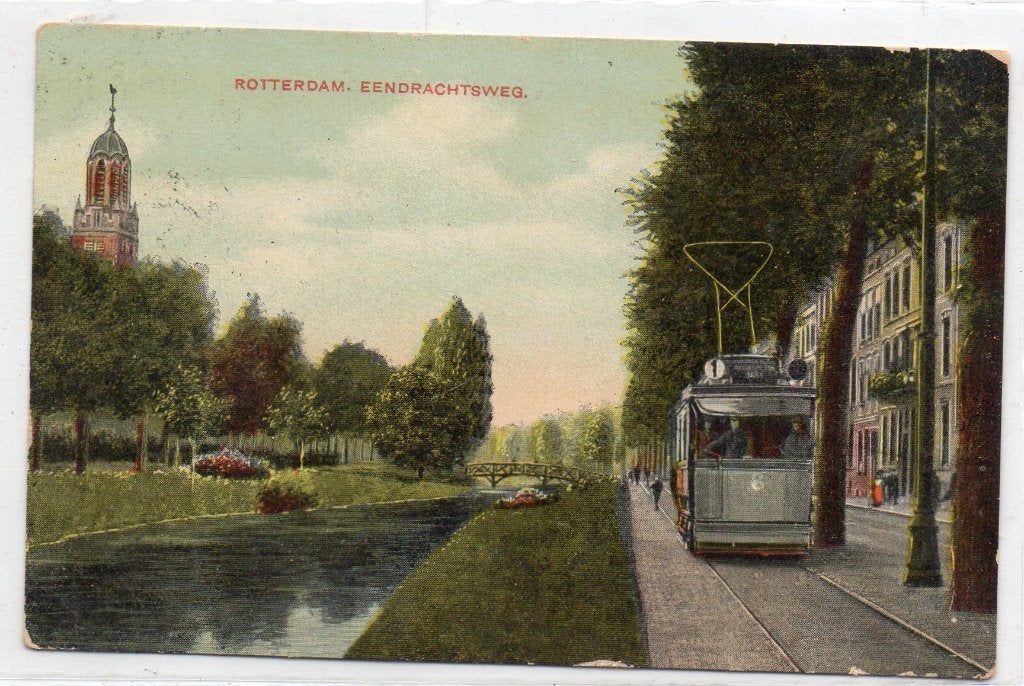 Rotterdam, Verzenden, Voor 1920, Gelopen, Zuid-Holland