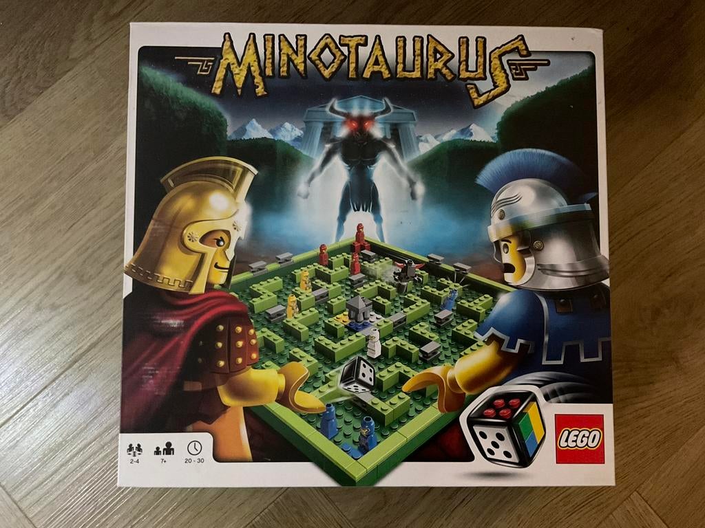 Lego spel 3841, Minotaurus, Hobby en Vrije tijd, Gezelschapsspellen | Bordspellen, Een of twee spelers, Ophalen of Verzenden, Zo goed als nieuw