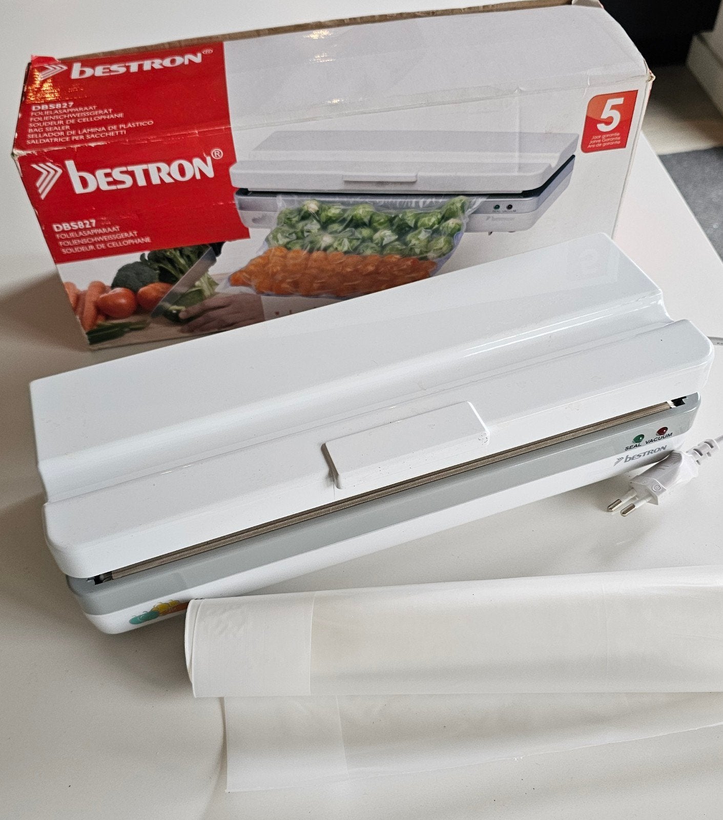 Bestron DBS827 Vacumeermachine, Ophalen, Gebruikt
