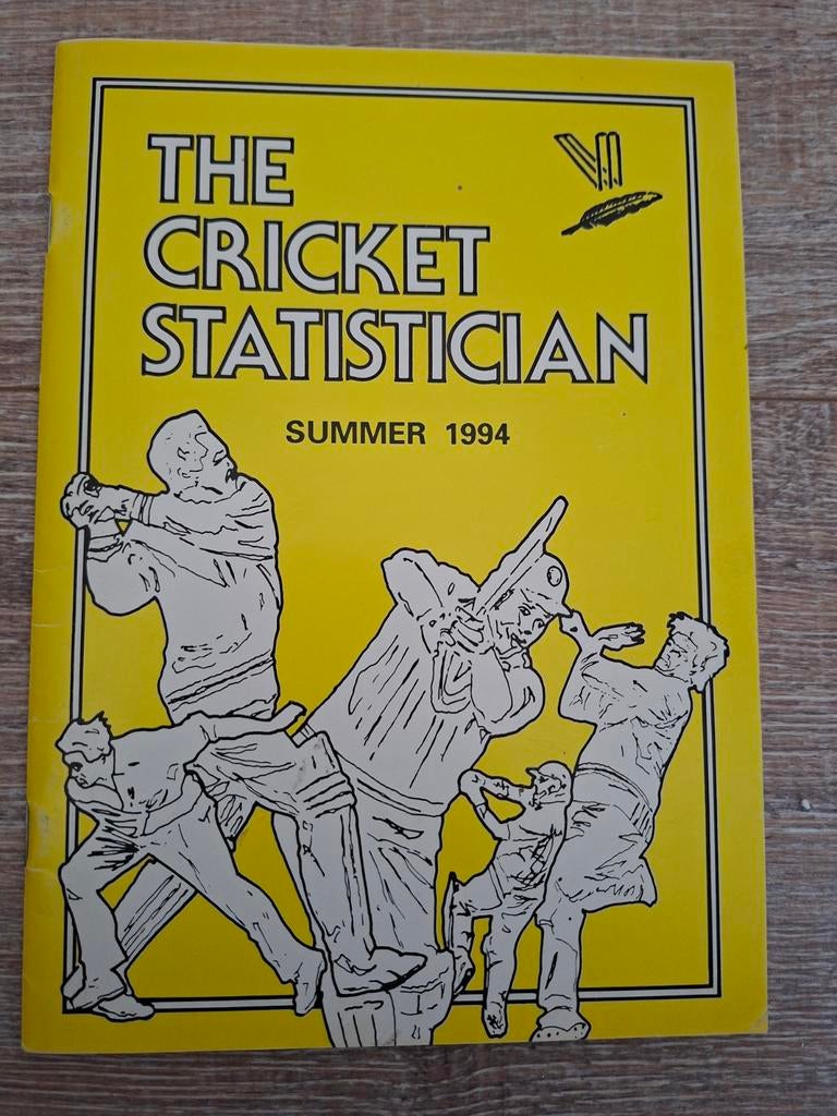The Cricket Statistician - Summer 1994, Verzenden