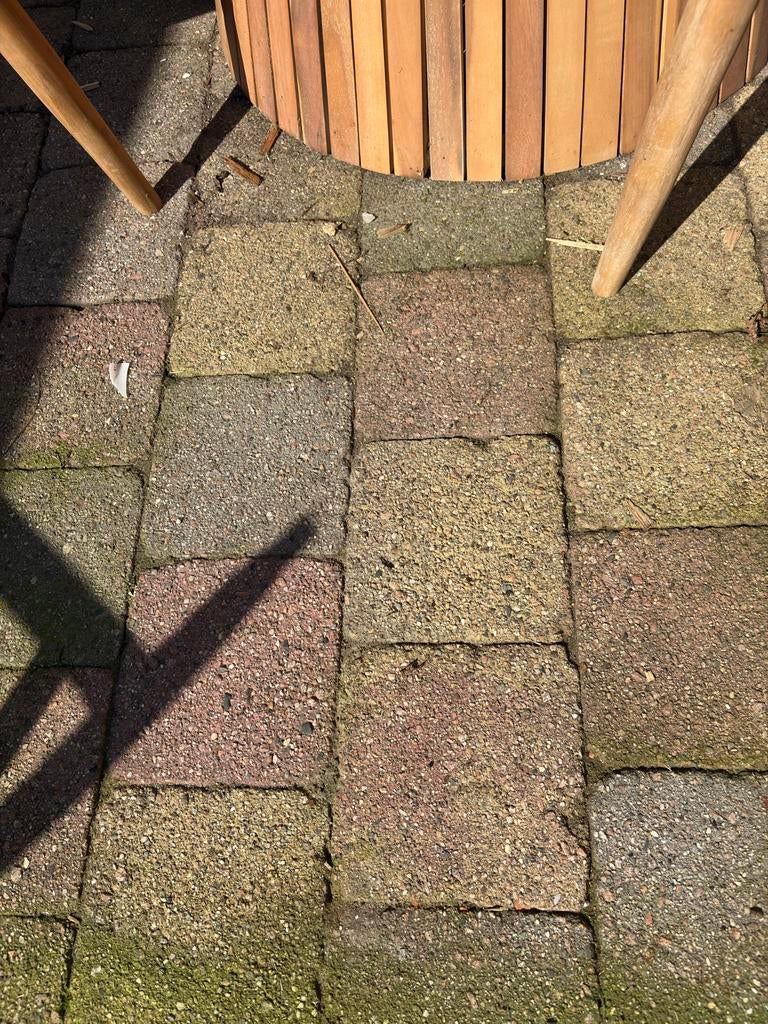 Bestrating 20x20 tegels - Gebruikt, Ophalen, Gebruikt, Minder dan 5 m², Beton