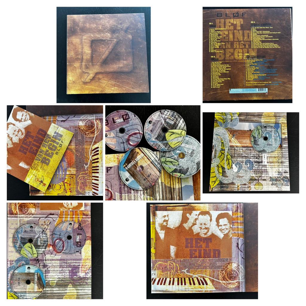BLØF - Het Eind Van Het Begin (3CD + DVD), Ophalen of Verzenden, 2000 - 2009, Gebruikt, Boxset