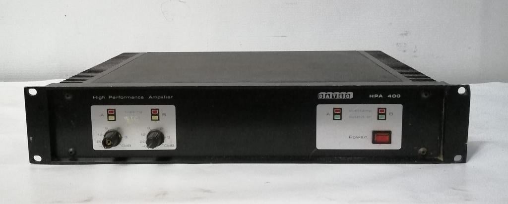 Dateq HPA400, Ophalen of Verzenden, Gebruikt, Minder dan 500 watt, P.A.