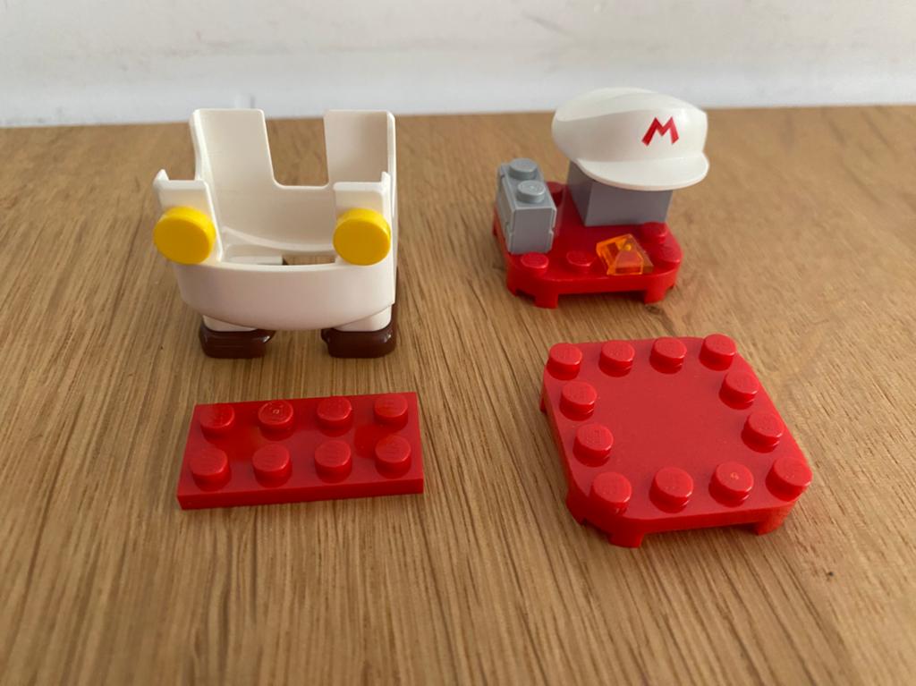 Lego super mario: fire Mario power up pack  Item No: 71370, Kinderen en Baby's, Speelgoed | Duplo en Lego, Gebruikt, Lego, Complete set