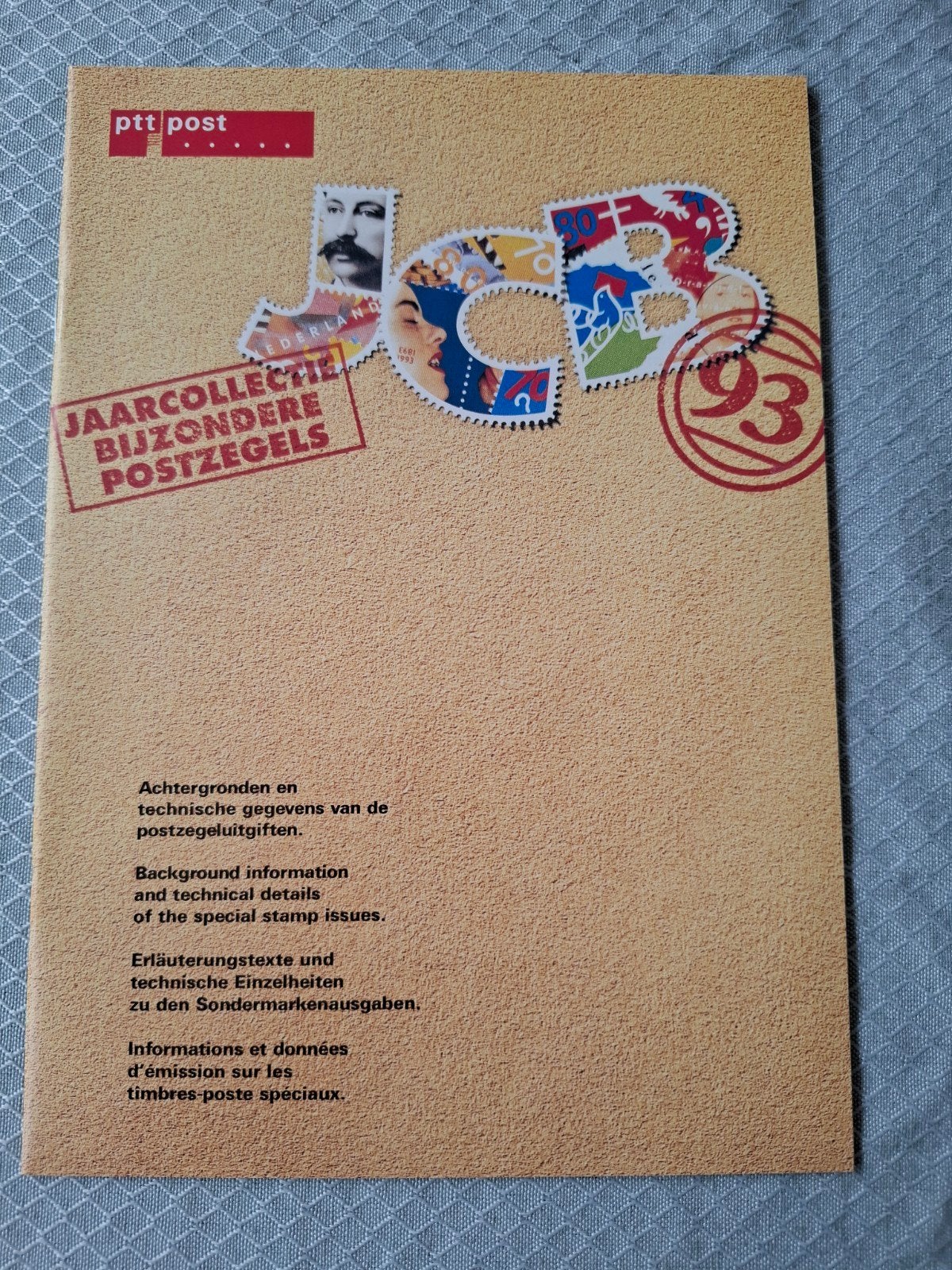 Jaarcollectie Bijzondere Postzegels 1993 PTT Post ongebruikt, Ophalen of Verzenden, Na 1940, Postfris