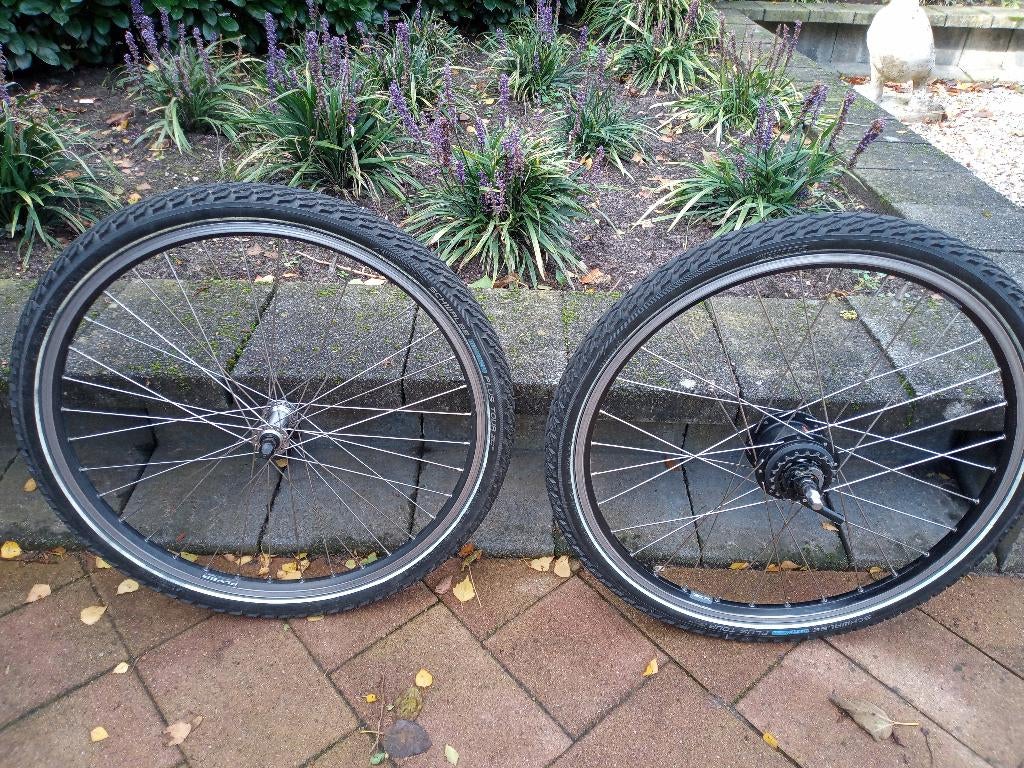 Fietswielen, Fietsen en Brommers, Fietsonderdelen, Zo goed als nieuw, Wiel, Aluminium, Ophalen