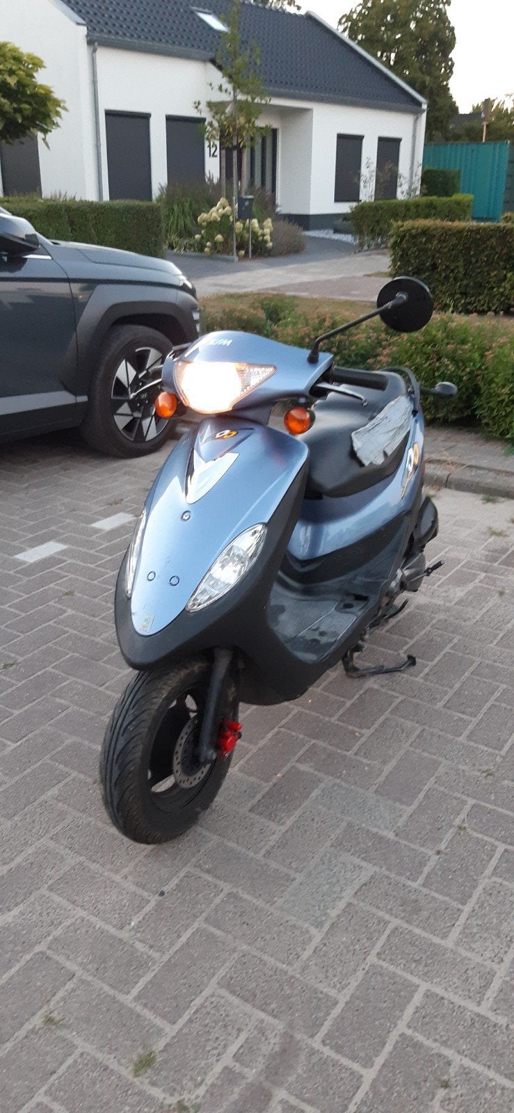 mooi je sym dd50 2t loopt goed, Fietsen en Brommers, Scooters | SYM, Tweetakt, Gebruikt, Overige modellen, 49 cc