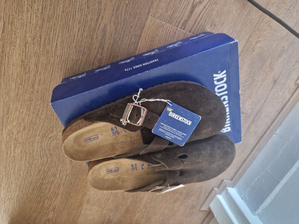 Birkenstocks 41 (uniseks), Kleding | Heren, Schoenen, Ophalen, Nieuw, Birkenstock, Bruin