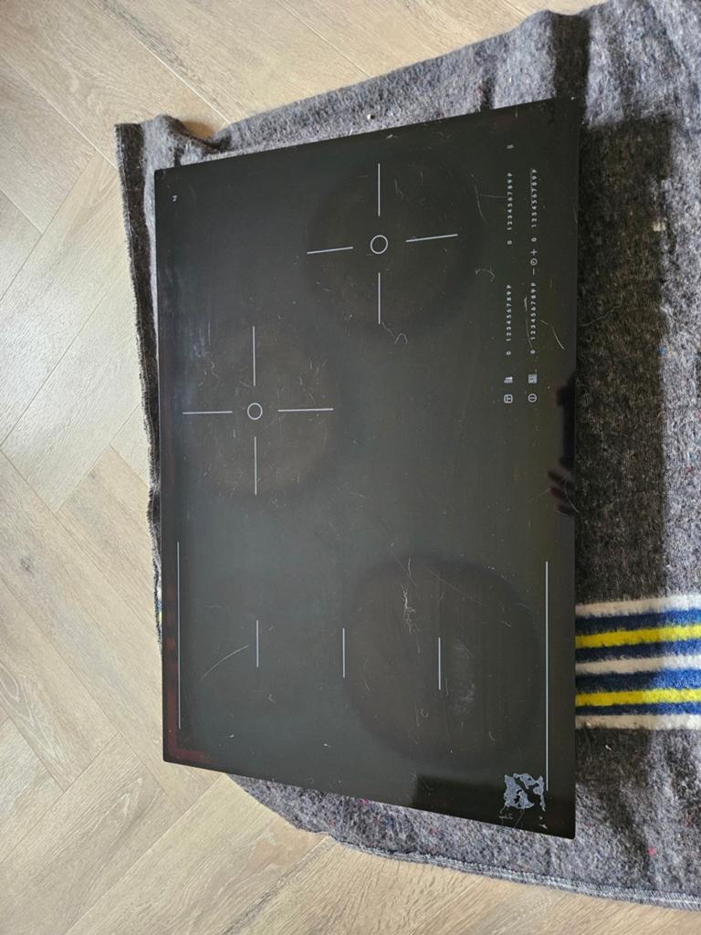 IKEA HOGLASSIG Inductiekookplaat - 4 zones, Witgoed en Apparatuur, Kookplaten, Ophalen, Gebruikt, 4 kookzones, Inbouw
