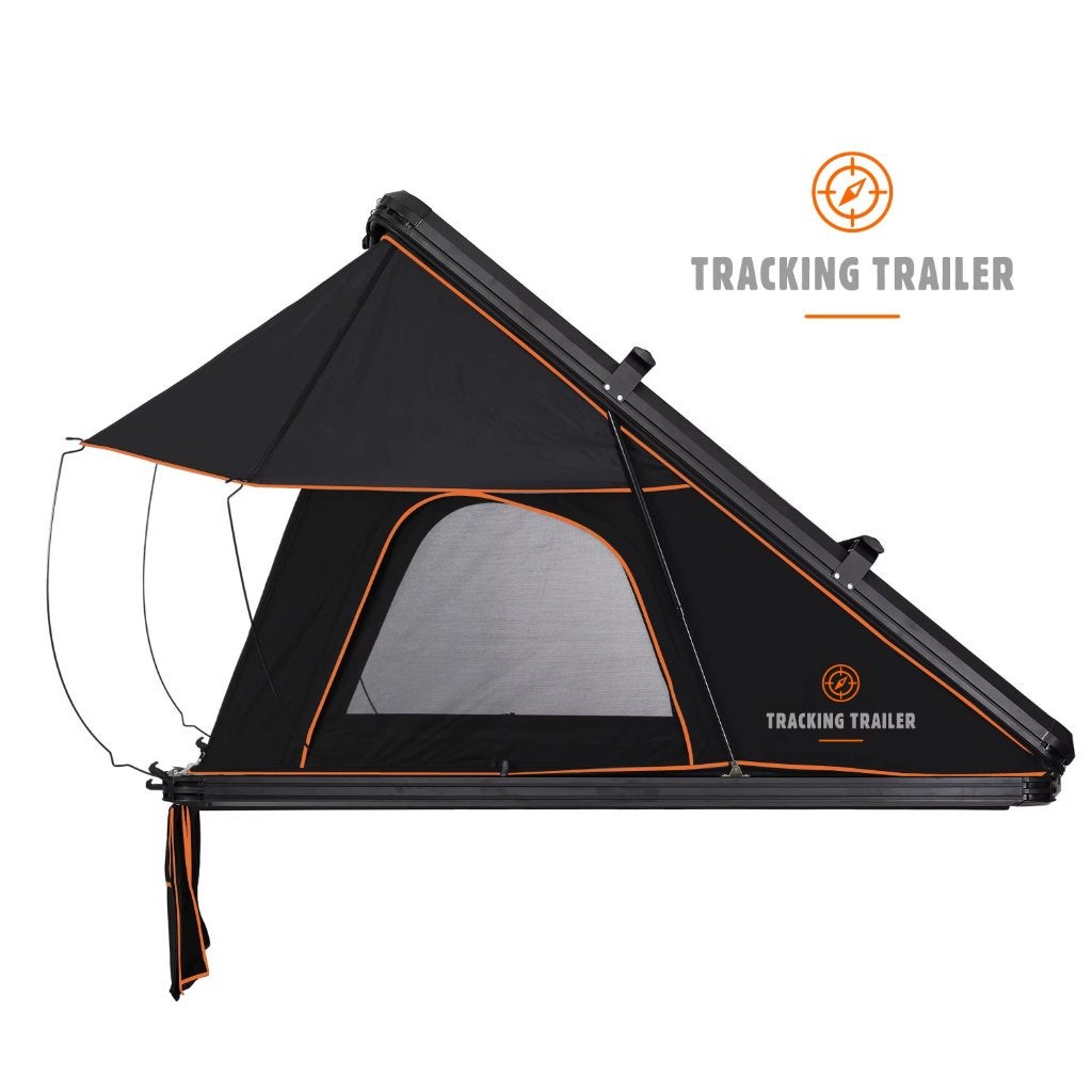 Daktent aluminium hardshell XL uitverkoop, Caravans en Kamperen, Tenten, Tracking Trailer, Tot en met 2, Nieuw, Ophalen of Verzenden
