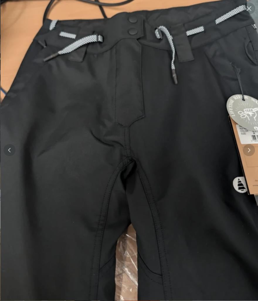 Merk: Picture Zwarte skibroek, maat M, Broek, 175 RUE GEORGES CHARPAK 63118 CEBAZAT, Picture, Contact@picture-organic-clothing.com