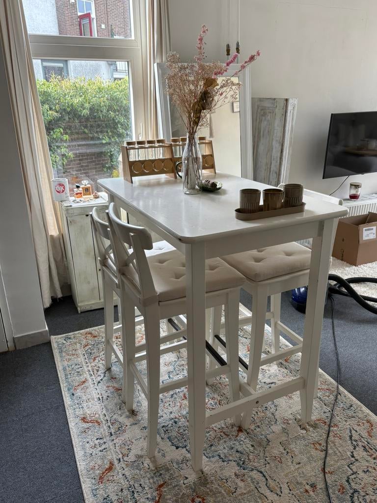 LEUKE TAFELSET IKEA, Ophalen, Zo goed als nieuw
