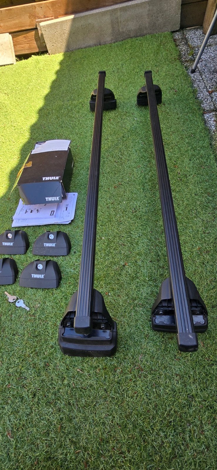 Thule Dakdragers Mercedes A/B-Klasse & CLA, Auto diversen, Dakdragers, Ophalen of Verzenden, Gebruikt
