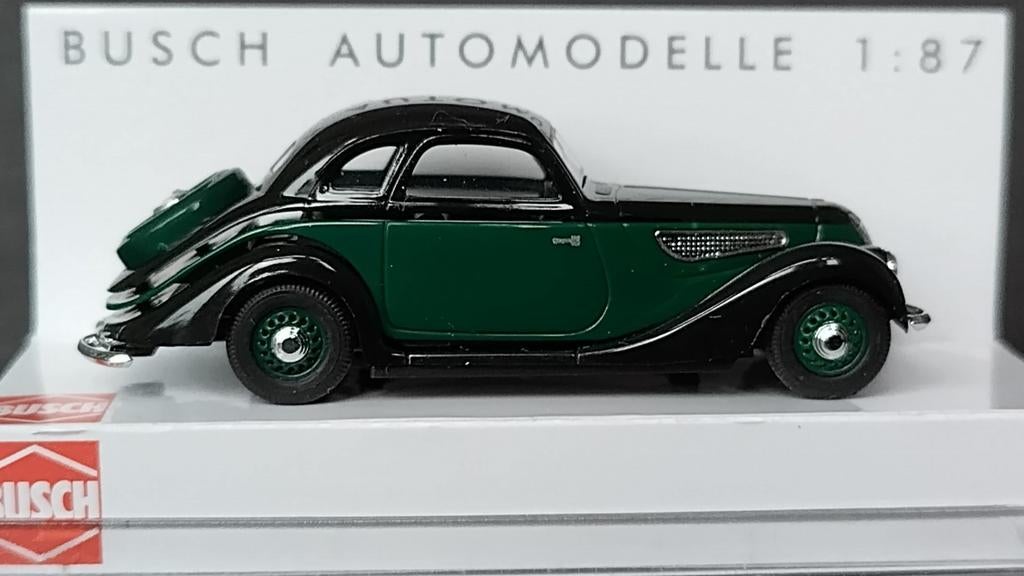 BMW 327 1938 1:87 H0 Busch Pol, Overige merken, Busch Gmbh, Auto, Verzenden