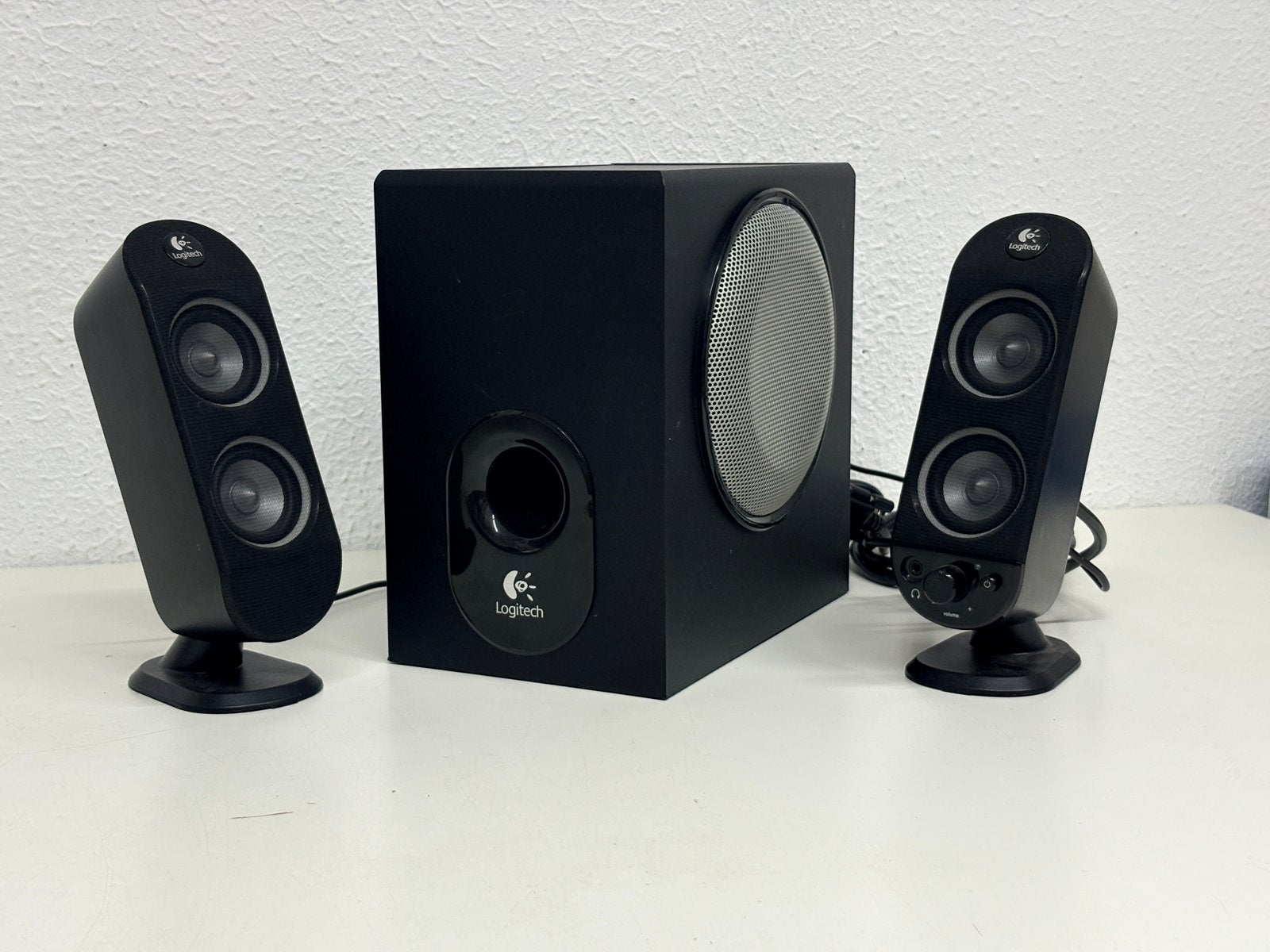 Logitech 2.1 PC speakerset met subwoofer in goede staat, Ophalen of Verzenden, Gebruikt, Audiokanaal 2.1