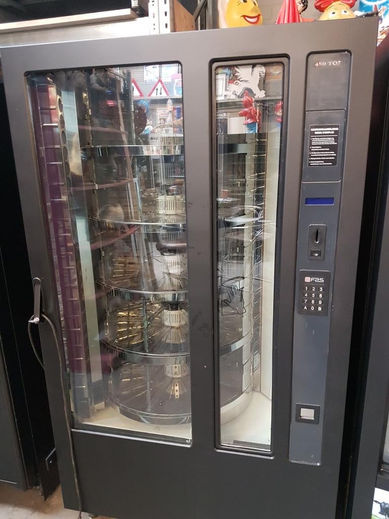 AGF automaat FAS, Ophalen