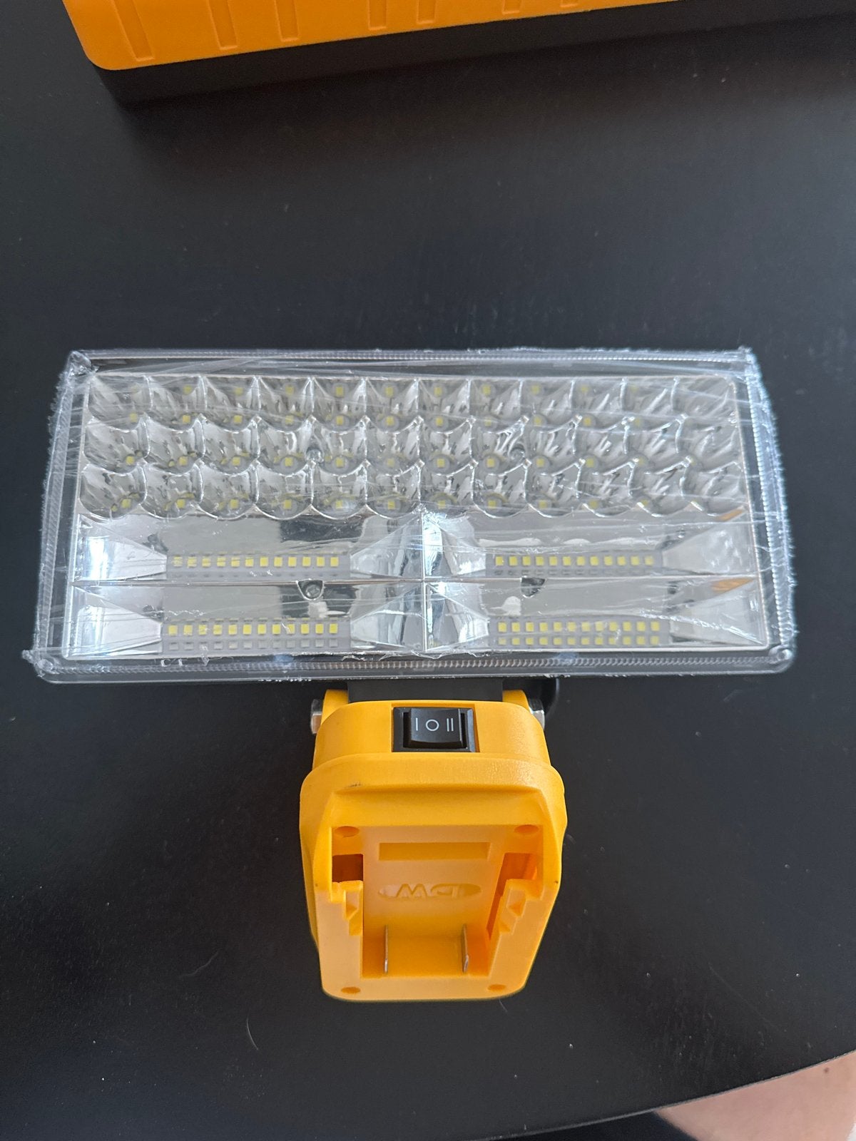 Accu bouwlamp voor DeWalt met USB-poort en 2 standen, Ophalen of Verzenden, Nieuw, Minder dan 50 watt, Lamp