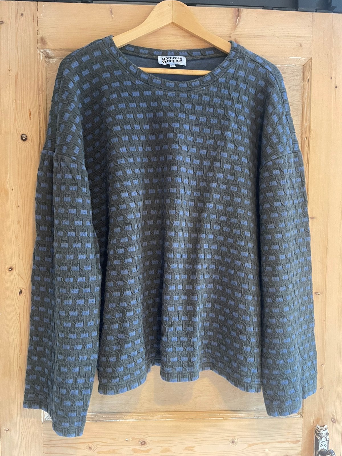 Sweater Monique van Heist xl, Ophalen of Verzenden, Zo goed als nieuw, Maat 56/58 (XL), Blauw
