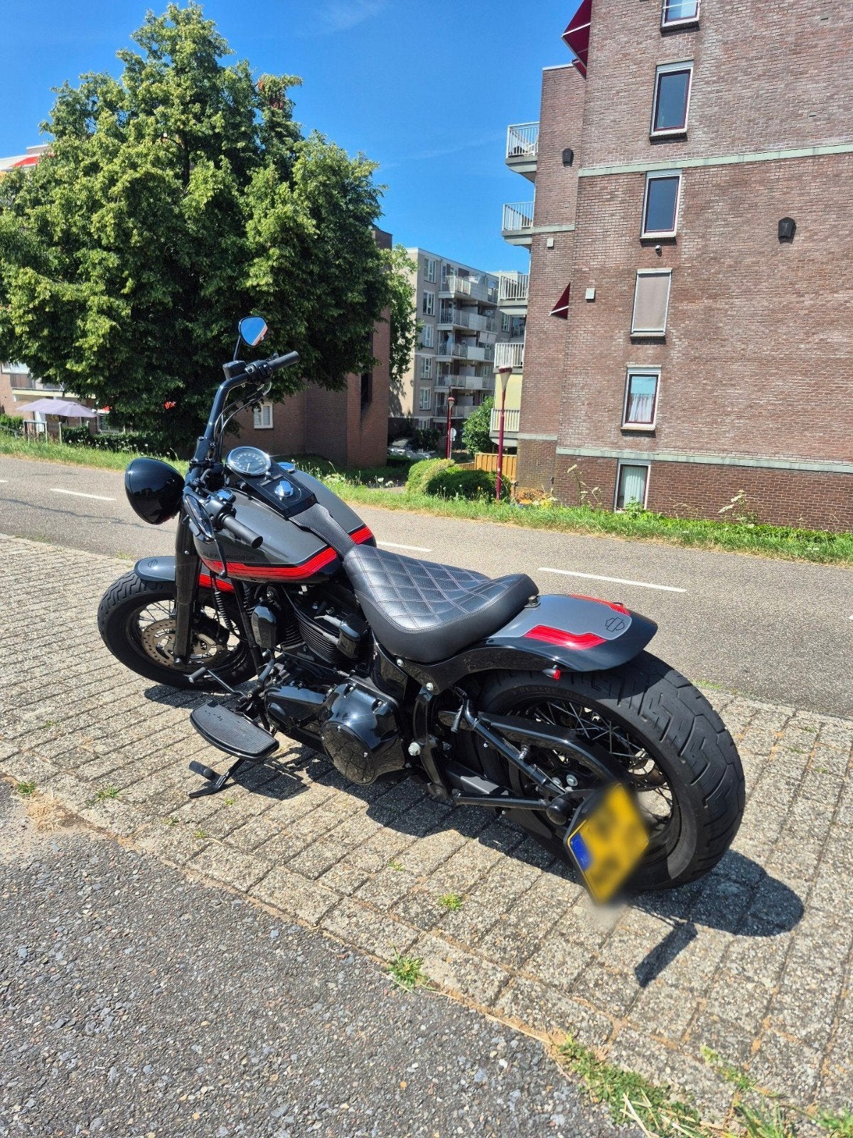 Harley-Davidson Fat Boy, Motoren, Sportuitlaat, 1688 cc, 2 cilinders, Occasion