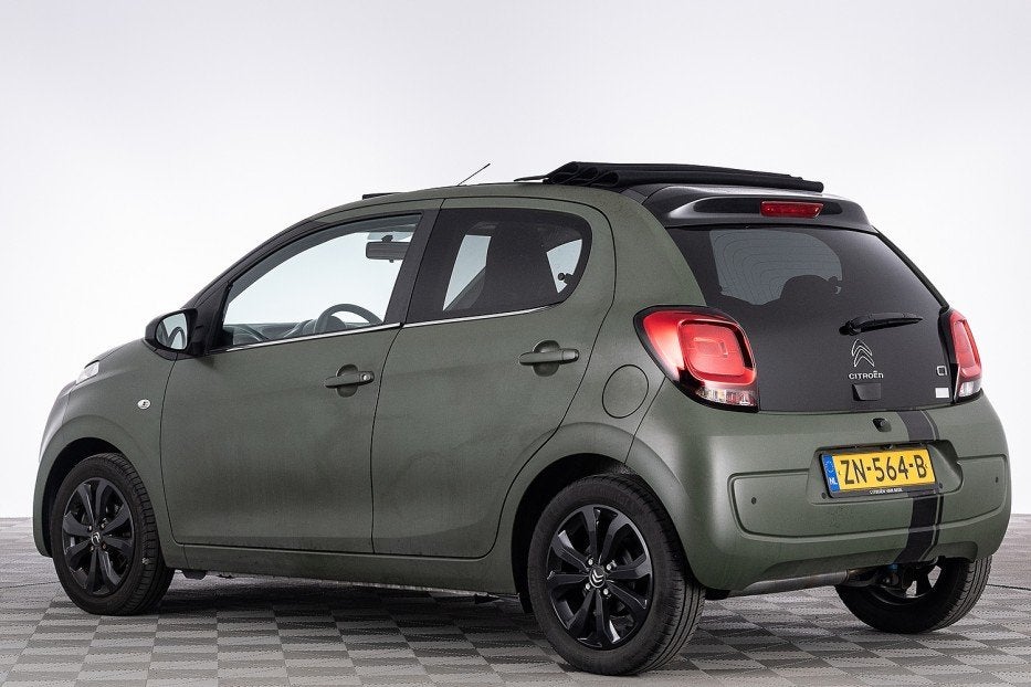 Citroën C1 1.0 VTi Airscape Shine Automaat | SCHUIFDAK | CA, 12 maanden, Stof, Gebruikt, 4 stoelen