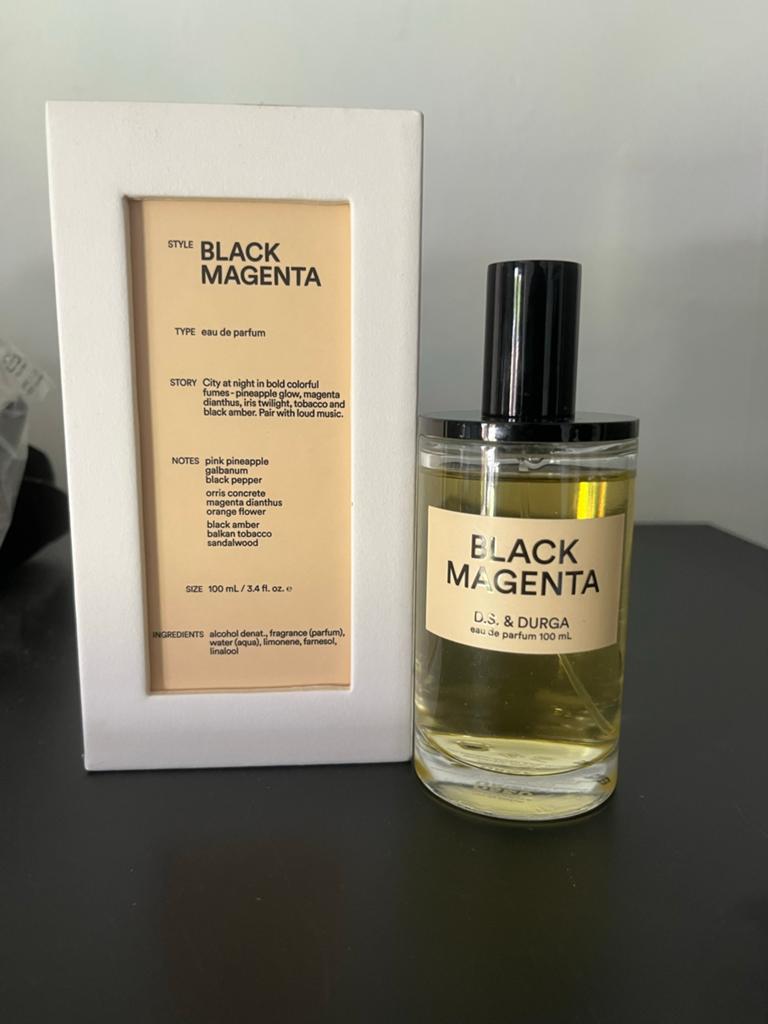 DS & Durga Black Magenta Eau de Parfum 100ml (80-90% vol), Ophalen of Verzenden, Zo goed als nieuw