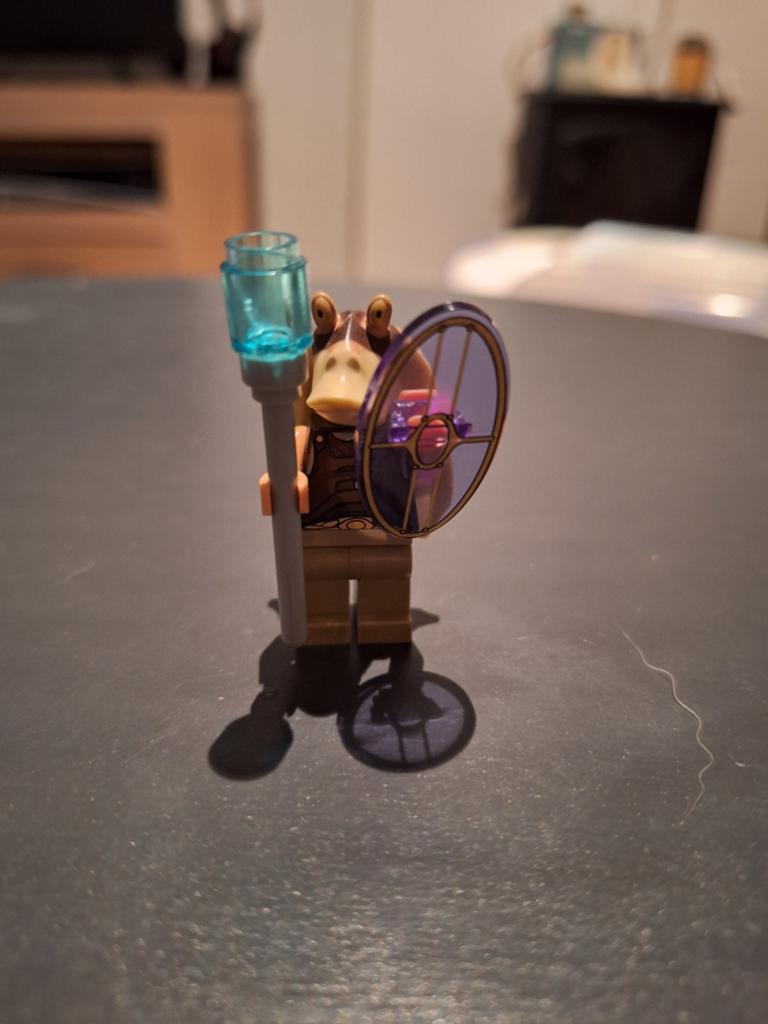 SW0302 - Gungan Soldier - LEGO Star Wars, Ophalen of Verzenden