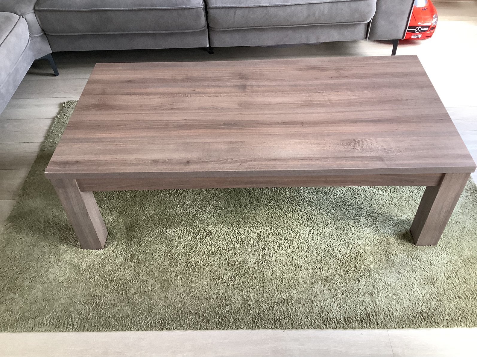 Salontafel, Huis en Inrichting, Tafels | Salontafels, Ophalen, 100 tot 150 cm, 50 tot 100 cm, Zo goed als nieuw