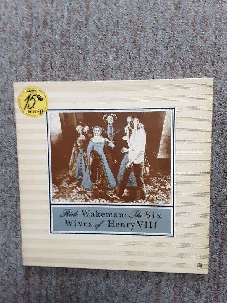 vinyl lp Rick Wakeman the six wives of henry VIII, LP, Gebruikt, Originele persing, Ophalen of Verzenden