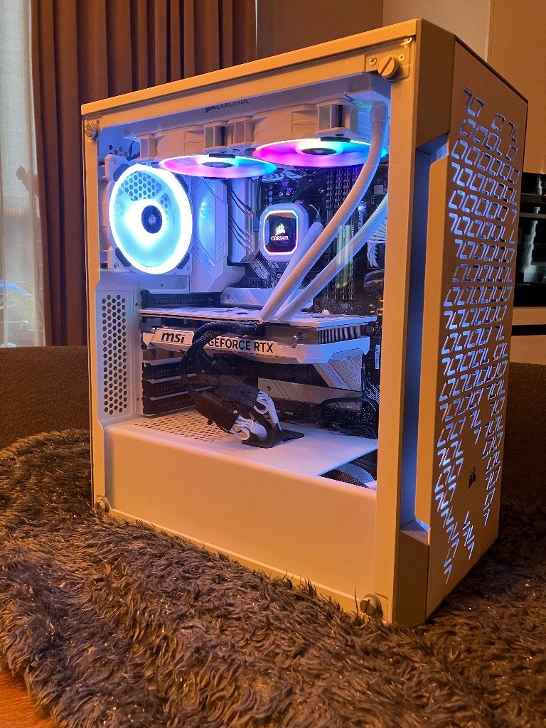 Witte Gaming PC | RTX 4070 Super | Ryzen 9 5900X | 96GB RAM, 64 GB of meer, Zelf gebouwde pc, Ophalen of Verzenden, Zo goed als nieuw